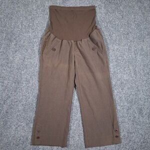 Motherhood Maternity Capris Color Brown Size‎ Small